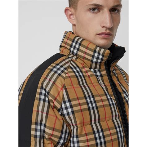 burberry reversible jacket vintage|Burberry reversible check jacket men.